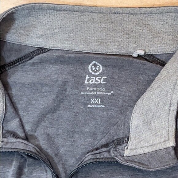 Tasc Men’s Performance Bamboo Carrollton lightweight 1/4 zip Size XXL - Picture 3 of 7